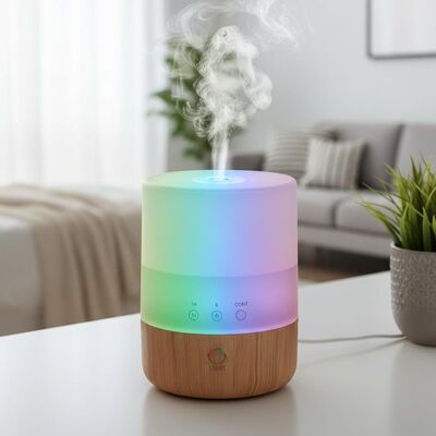 좋은 가격 영어 초음파 공기 습기 1H 3H 6H CONT 및 침실 거실에 적합한 7 가지 다채로운 조명 온라인으로