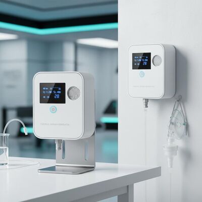 좋은 가격 30 DB 미만 화학 산소 발전기 데스크톱 의료 및 산업용 벽에 장착 된 산소 생산 시스템 온라인으로